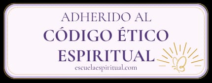 Sello Adherido al Código Ético Espiritual, escuelaespiritual.com